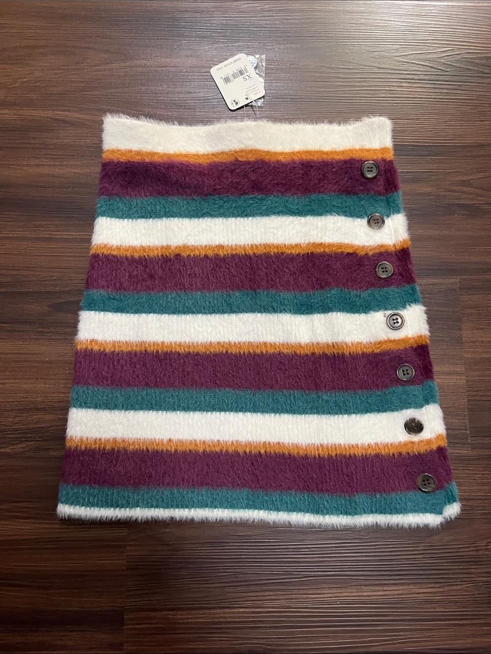 NWT Free People Stripe Tube Skirt